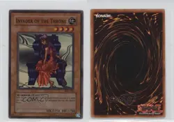 Invader of the Throne Unlimited YuGiOh Magic Ruler Booster #MRL-026 2002 2u3 - Image 3