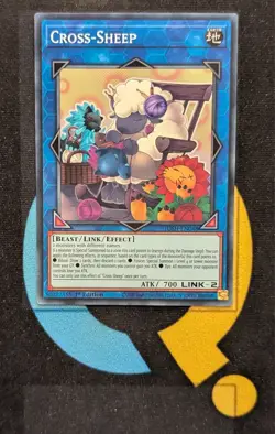 JUSH-EN048 Cross-Sheep Super Rare 1st Ed YuGiOh - Image 1