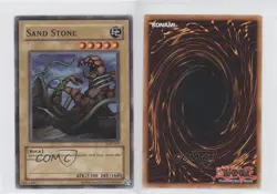 Sand Stone YuGiOh Legend of Blue Eyes White Dragon #LOB-109 2002 0b5 - Image 3