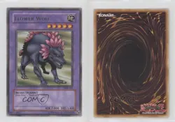Flower Wolf YuGiOh Legend of Blue Eyes White Dragon #LOB-107 2002 4ib - Image 3