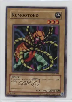 Kumootoko YuGiOh Legend of Blue Eyes White Dragon #LOB-082 2002 06e0 - Image 1