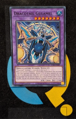 JUSH-EN007 Dracotail Gulamel Super Rare 1st Ed YuGiOh - Image 1