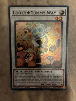 Yugioh! TCG - CookyYummy Way - Super Rare - JUSH-EN020 - Justice Hunters - 1st - Image 1