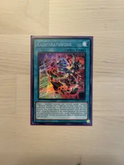 Yugioh Kashtiratheosis Prismatic Secret Rare MP24-EN072 25th Anniversary Tin - Image 1