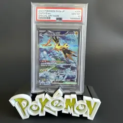 PSA 10 Zapdos ex SAR 204/165 sv2a Pokemon Card 151 2023 Gem Mint #204 Japanese - Image 1