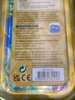 Mini Can Set Pokemon Sonia Beat Art Card With Sticker JPN Limited Edition Rare M - Image 5