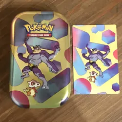 Pokemon Mini Can Kairikey Art Card JPN Limited Edition Rare Model VHTF Anime Tra - Image 1