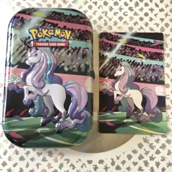 Pokemon Galar Gallop Mini Can Tin Art Card JPN Limited Edition Rare Model VHTF A - Image 1