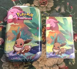 Pokemon Mini Can Eevee Art Card JPN Limited Edition Rare Model VHTF Anime Tradin - Image 1