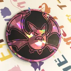 Pokemon Crobat Jumbo Coin JPN Limited Edition Rare Model VHTF Anime Trading Card - Image 1