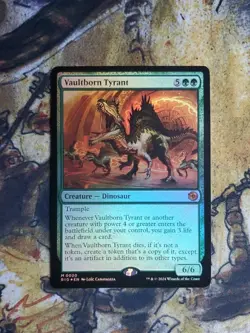MTG Magic the Gathering Vaultborn Tyrant (20/102) The Big Score LP FOIL - Image 1