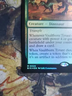 MTG Magic the Gathering Vaultborn Tyrant (20/102) The Big Score LP FOIL - Image 4
