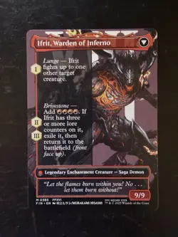 MTG Final Fantasy English Clive, Ifrit's Dominant Borderless 0385 Non-Foil - Image 2