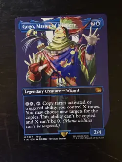 MTG Final Fantasy English Gogo, Master of Mimicry Borderless 0377 Non-Foil - Image 1