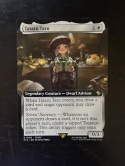 MTG Final Fantasy English Tataru Taru Extended Art 0138 Non-Foil - Image 1