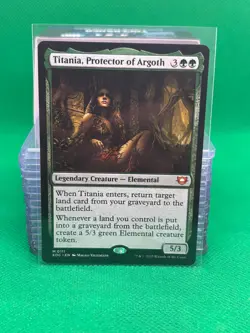 Titania, Protector of Argoth MTG | Edge of Eternities Commander - Image 1
