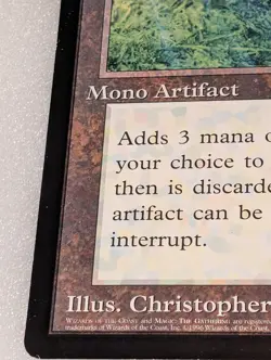 Magic the Gathering Black Lotus Oversized 6x9 Promo Card LP/EX *Read* MTG - Image 4