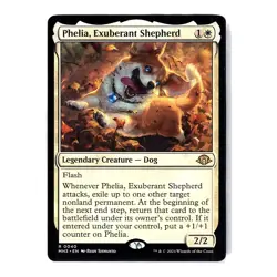 Phelia, Exuberant Shepard #0040 Rare MTG 2024 Modern Horizons 3 - Image 1