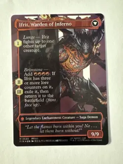 MTG Final Fantasy Clive Ifrit's Dominant Borderless Surge Foil 0530 - Image 3