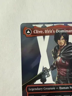 MTG Final Fantasy Clive Ifrit's Dominant Borderless Surge Foil 0530 - Image 4