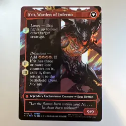 MTG Final Fantasy Clive Ifrit's Dominant Borderless Surge Foil 0530 - Image 2