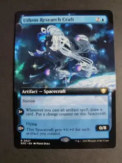 Uthros Research Craft (Extended Art) Rare MTG Edge of Eternities Commander - Image 1