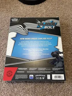 Pokemon Trading Card Game Scarlet & Violet Black Bolt Binder Collection New - Image 2