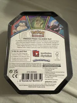New MIMIKYU Pokemon 2021 Tin FACTORY SEALED 3 Booster Packs + Promo HOLO - Image 2