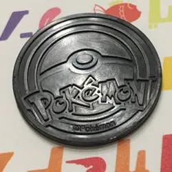 2 Pcs Pokemon Alola Kyukon Coin Silver JPN Limited Edition Rare Model VHTF Anime - Image 2