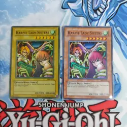 Yugioh English Harpie Lady Sisters MRD Super Rare Faded Played Original - Image 1