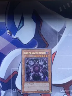 Caius the Shadow Monarch SDDE-EN001 Ultra Rare 1st Ed Yugioh - Image 1