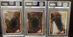 Yugioh Blue-Eyes White Dragon Ukiyo-e PSA 10 Consecutive Serial Numbers - Image 2
