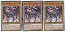 3x Ancient Gear Reactor Dragon - (LDS1-EN082 - 1st Ed - Common) - NM - Yugioh - Image 1