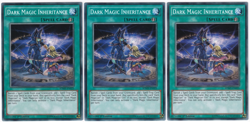 3x Dark Magic Inheritance - (SDMY-EN025 - 1st Ed - Common) - NM - Yugioh - Image 1