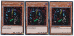 3x Cyber Stein - (BLHR-EN074 - 1st Ed - Secret Rare) - NM - Yugioh - Image 1