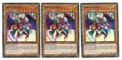 3x Santa Claws - (SS05-ENV01 - 1st Ed - Ultra Rare) - NM - Yugioh Speed Duel - Image 1