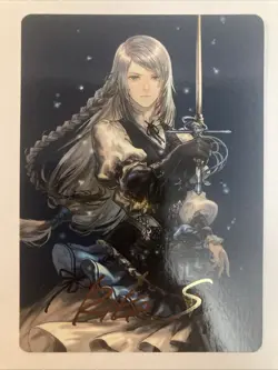 Jill, Shiva's Dominant Art Card (Gold-Stamped Signature) FINAL FANTASY Art Serie - Image 1