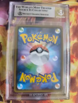 Pokemon Card Hoopa Movie Promos XY Clash Of Ages Holo Japanese BGS Beckett 7 - Image 5