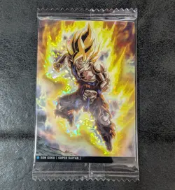++ Son Goku SS 7-08 R Japanese Dragon Ball itajaga card - Image 1