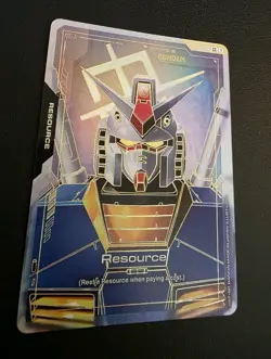 Gundam Card Game R-002 C++ Resource (English) RX-78 TCG Rare Foil Newtype Rising - Image 3