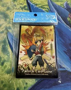Pokemon Card Game Ethan & Typhlosion 64 Sleeve Supply Pokemon Center orignal - Image 1