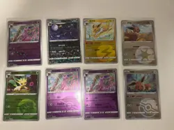 Pokemon Japanese Eeveelution Card Lot - Image 1