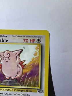 1999 Clefable Pokemon Card Jungle 17/64 TCG WoTC - Image 5