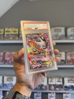 M Gengar EX XY166 Holo Black Star Promo Card *LOW POP 413*- PSA 8 - Image 4