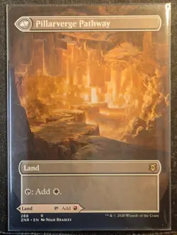 Needleverge Pathway / Pillarverge Pathway - Borderless - Zendikar Rising (MTG) - Image 2