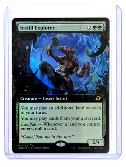 Icetill Explorer R 0343 Extended Art Foil MTG Edge Of Eternities EOE EN NM/M - Image 3