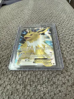 Pokemon TCG Jolteon EX 28a/83 Generations Alt Art 2017 Holo Rare Card - Image 1