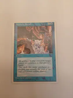 Hurkyl's Recall MTG Core Set 5th Edition Regular Mtg - Image 1