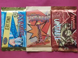 Magic The Gathering UN-SET Booster packs UNGLUED UNHINGED UNSTABLE sealed MTG - Image 1