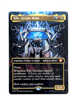 Kilo, Apogee Mind M 0003 Borderless REGULAR MTG Edge Of Eternities EOC EN NM/M - Image 1